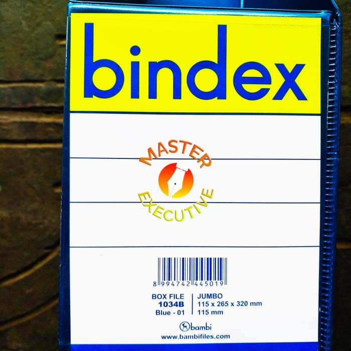 

Promo Bindex Boxfile Hitam / Biru 1034B 115 Mm Terlaris