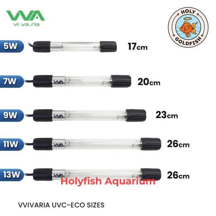 Lampu Uv Aquarium Uvc Vivaria Penjernih Air Sterilizer Air