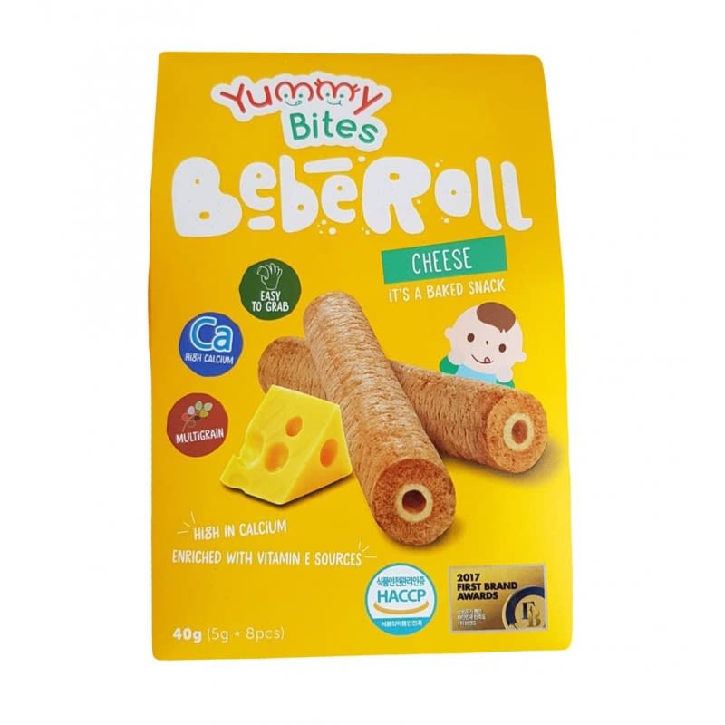 

YUMMY BITES BEBEROLL CHEESE 40 G - RAJA SUSU