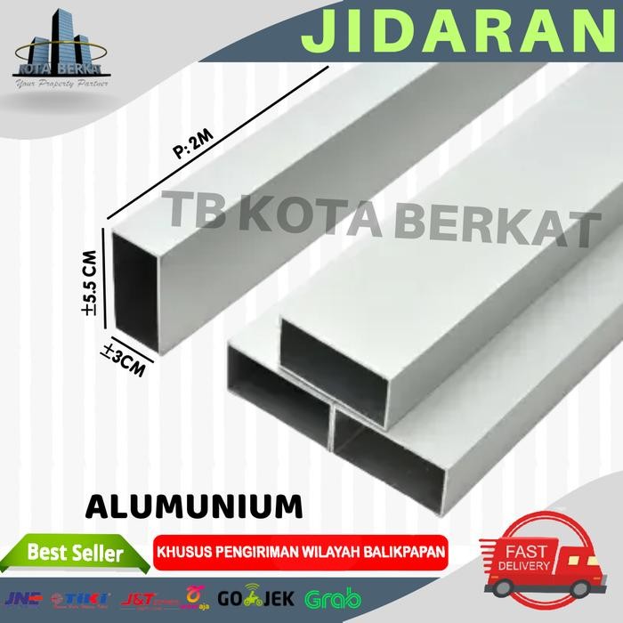 JIDAR ALUMUNIUM PLESTER / JIDARAN / JIDAR HOLLOW ALUMUNIUM