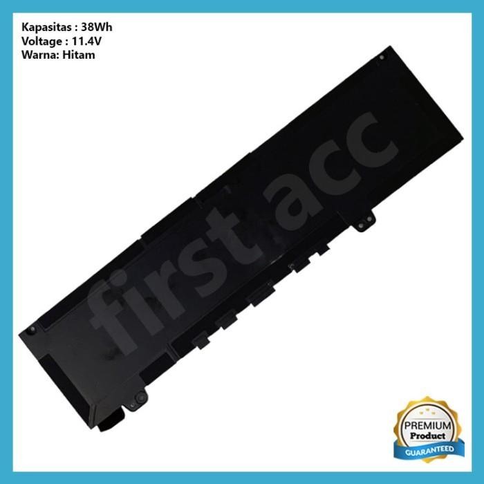 BATERAI LAPTOP DE INSPIRON 13 5370 F62G0 RPJC3 39DY5 F62G0 11.4 VOLT 38WH
