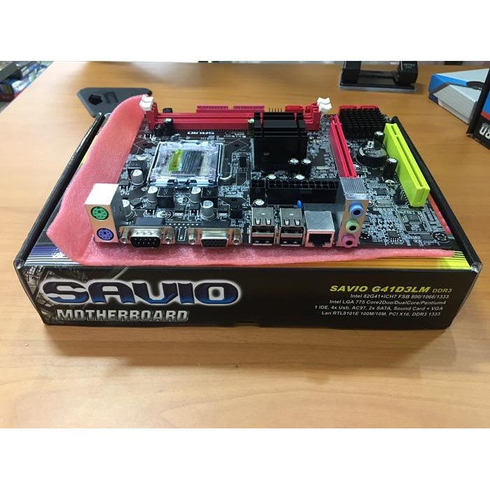 MOTHERBOARD SAVIO G41 LGA 775