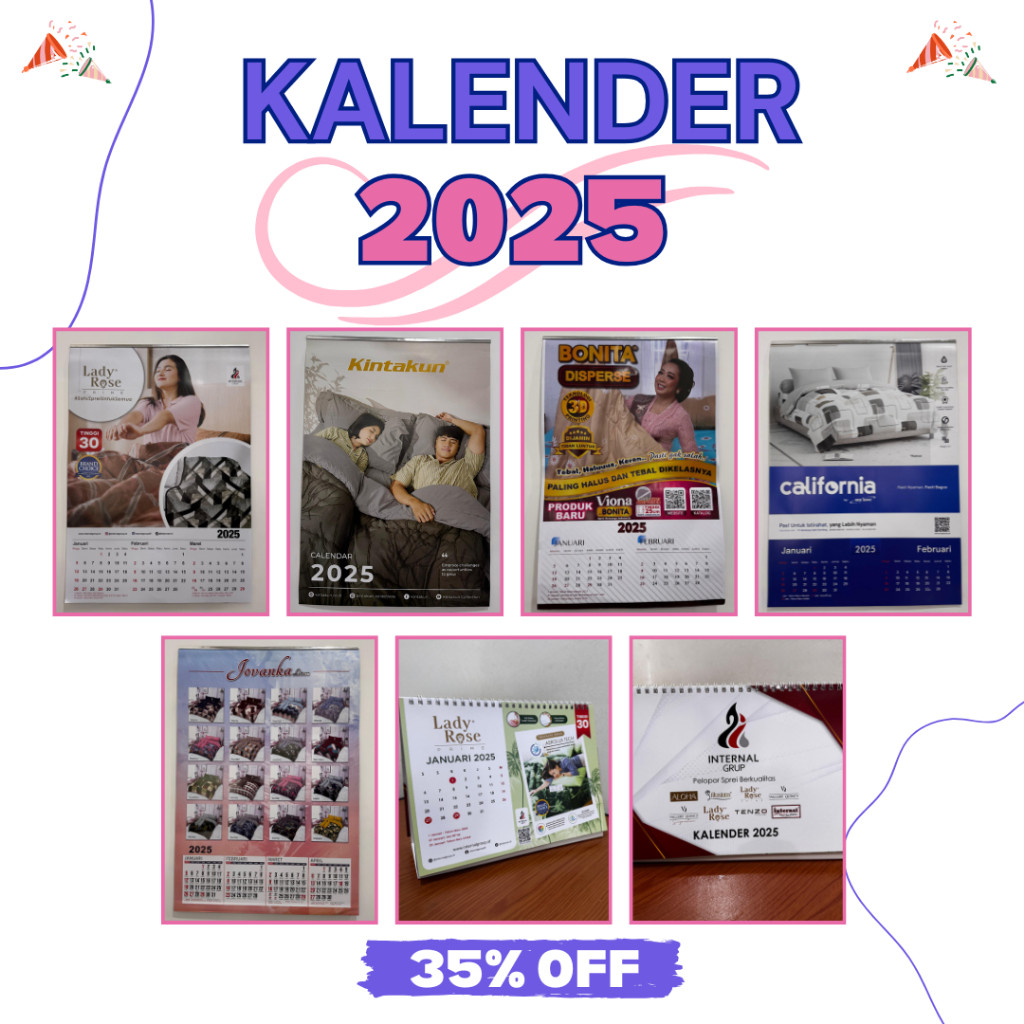 

Kalender Dinding Tahun 2025 Aesthetic SUPER