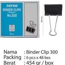 

Binder Clips Joyko No.300
