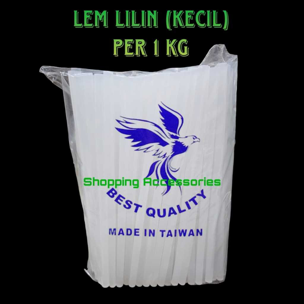 

Lem Lilin Kecil Taiwan Putih -ukuran 20cm x 7mm (-+1KG)