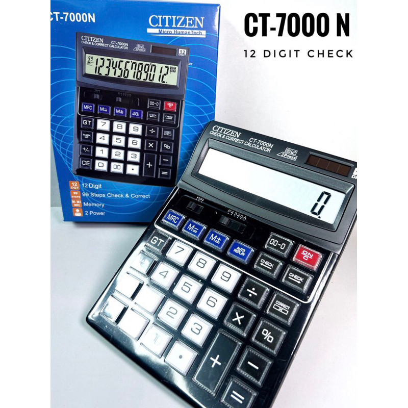 

kalkulator citizen type ct7000N