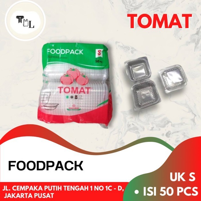 

[Expert] Foodpack Tomat - Uk S - Uk M - Uk L - 50 Pcs