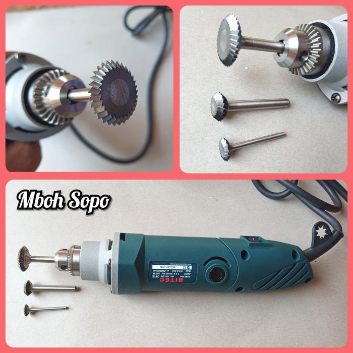 PREMIUM Alat Bonsai, Satu Set mesin Bor dan 3 mata Jin