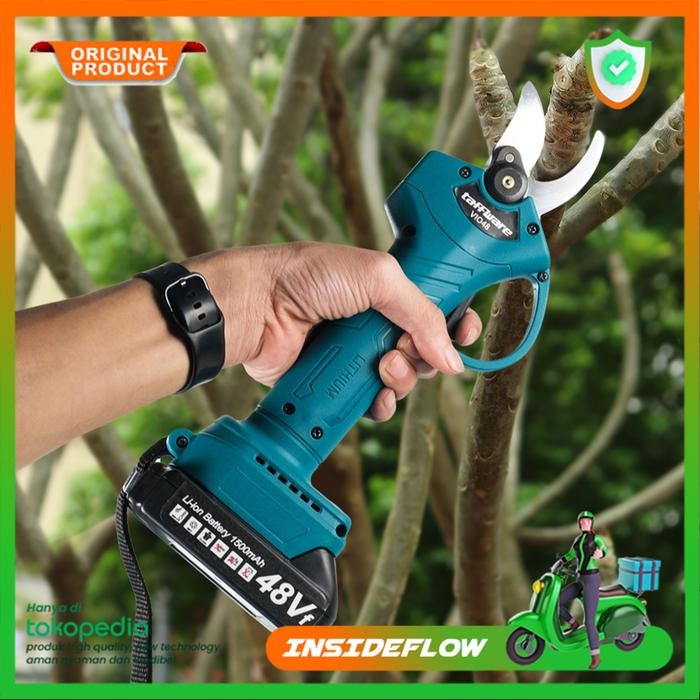 PREMIUM Gunting Mesin Potong Dahan Ranting Stek Bonsai Taman Elektrik Pruning