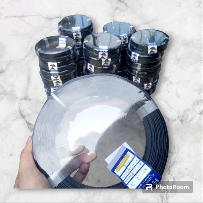 PREMIUM kawat aluminium hitam per roll untuk tanaman bonsai