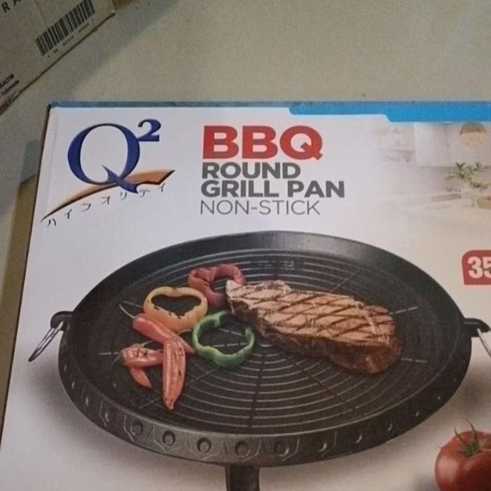 PREMIUM grill pan anti lengket untuk bakaran