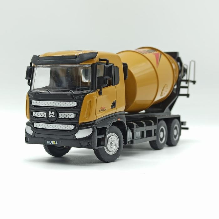 BerkahToys-- Huina Diecast Metal Cement Truck 1/50