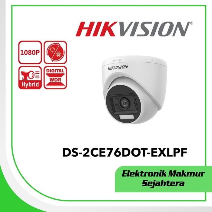 Hikvision Analog Camera 2.0 MP Indoor DS-2CE76D0T-EXLPF