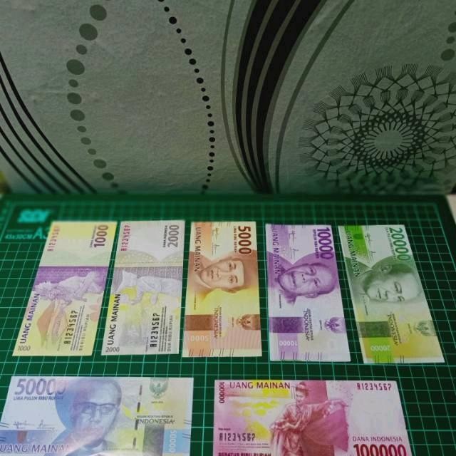 LarisMainan- MAINAN UANG UANGAN ISI 1000 PCS / UANG UANGAN PALSU / DUIT DUITAN