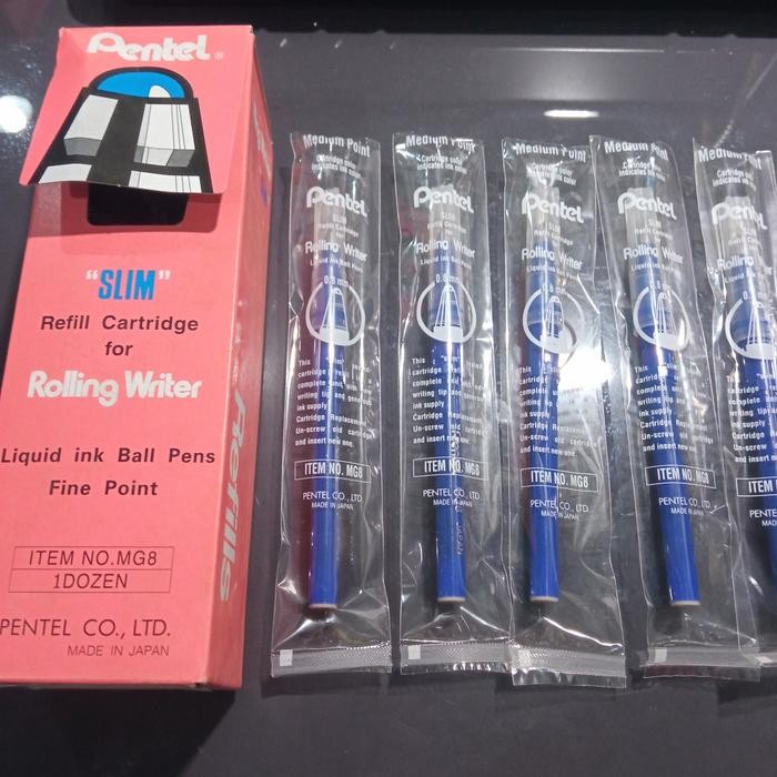 

Ready JT Refill / Isi Ulang Pentel MG8 - Biru