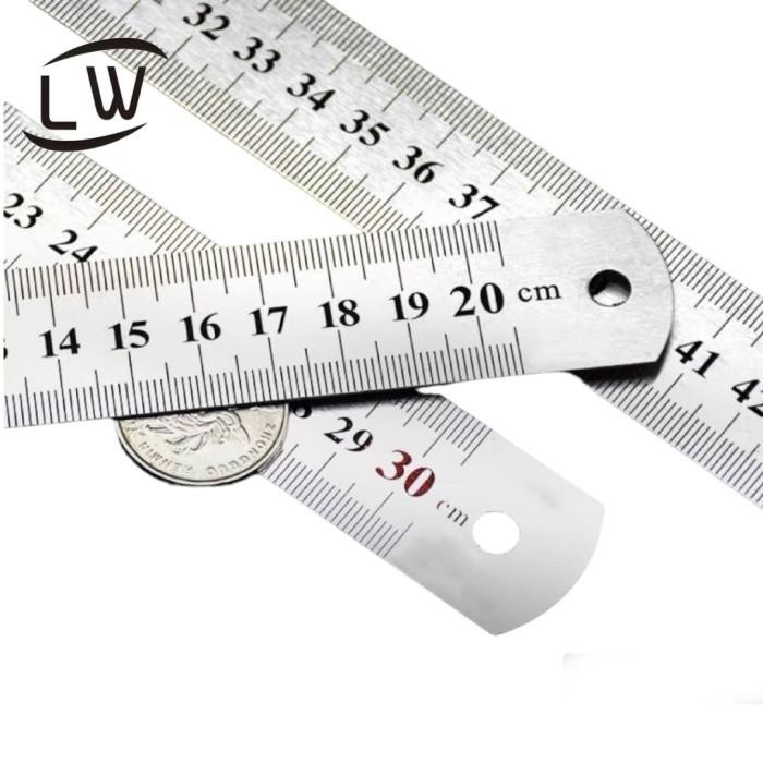 

Ready JT PENGGARIS STAINLESS STEEL HIGH QUALITY - 2000MM / 200 CM / 2 METER