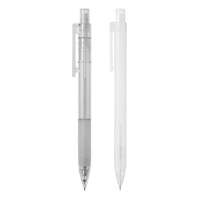 

Ready JT Muji Mechanical Pencil Transparent 0.5mm Pensil Mekanik Original Japan