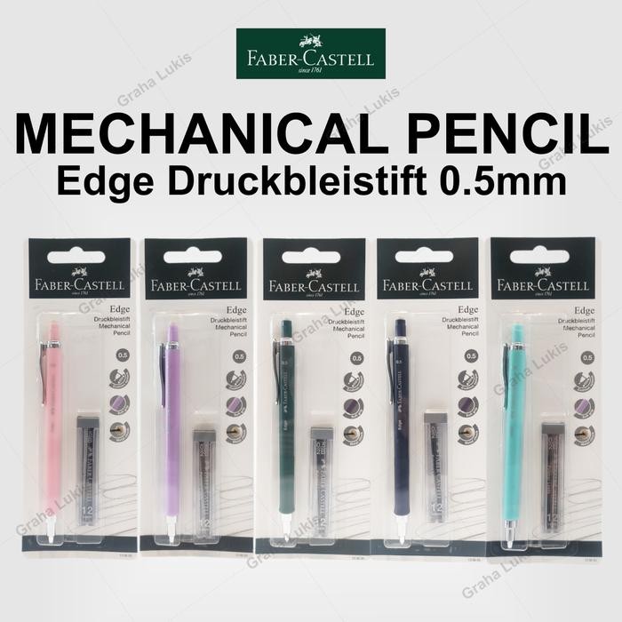 

Ready JT Faber Castell Edge Druckbleistift Mechanical Pencil 0.5 + REFILL