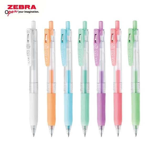 

Ready JT Zebra Gel Pen Pulpen Sarasa Milky - 0.5 mm