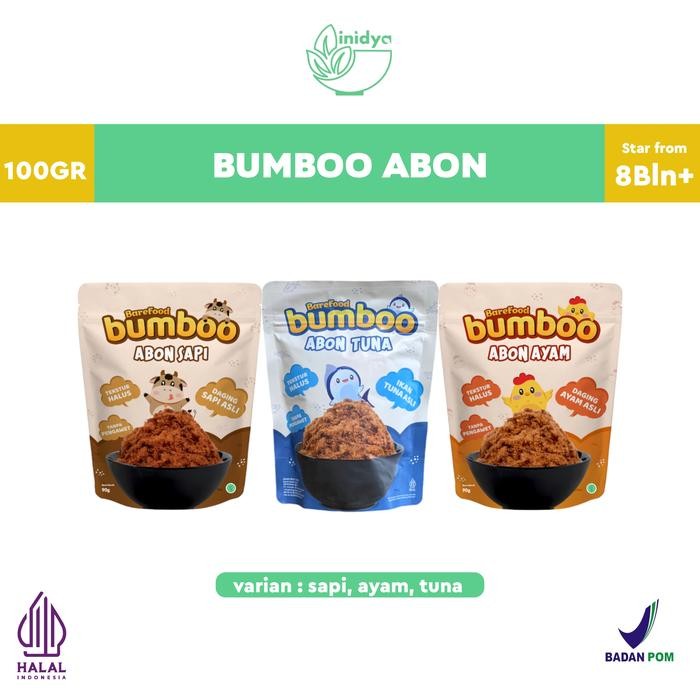 

Caraka.store1 BUMBOO Abon Mpasi 100GR - Abon Sapi dan Abon Ayam Makanan Abon Bayi Anak Asli Non Msg