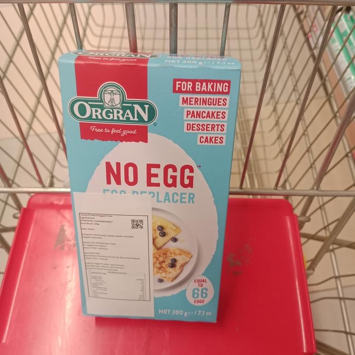 

Terlaris- Orgran No Egg Replacer Gluten Free Flour 200Gr