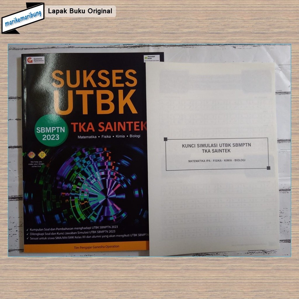 Buku SAINTEK 2023 GANESHA OPERATION (GO)