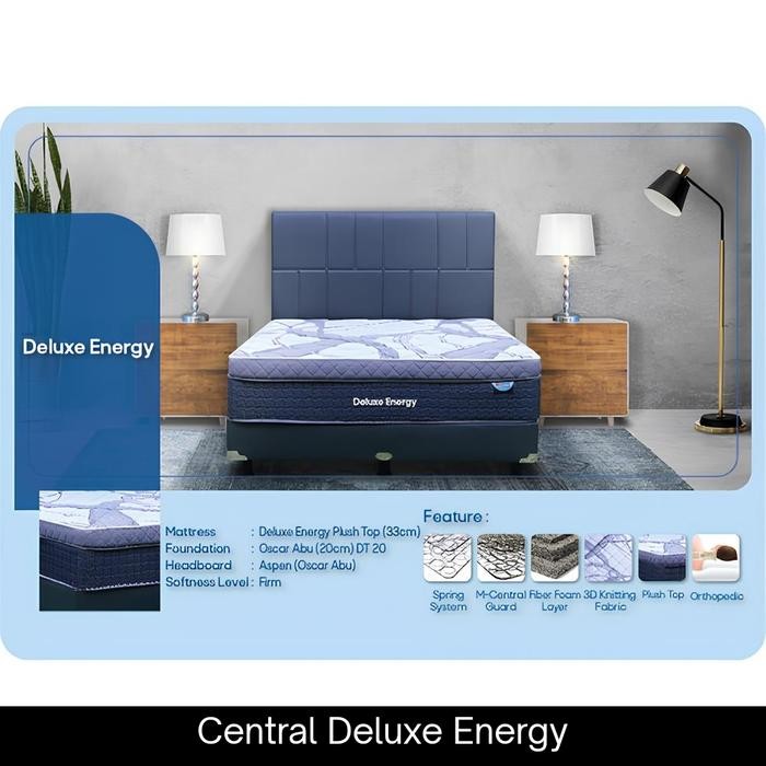 ] Springbed Central Deluxe Energy / Kasur Central Deluxe Energy