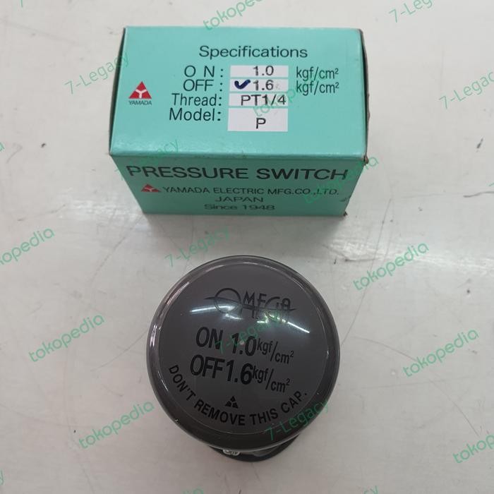 ------] Sanyo Otomatis Pompa Air Pressure Switch Yamada Drat 1/4