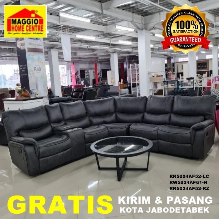 SOFA SET KULIT - SOFA L KULIT EXPORT QUALITY SOFA RECLYNING - RICHARD