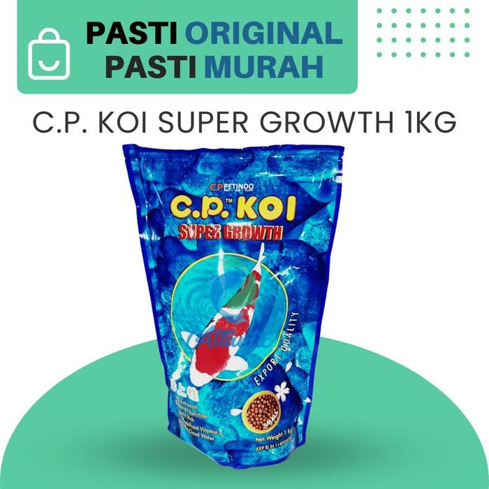 Pawretty- C.P. Koi 1 Kg CP Koi Pakan Ikan Koi 1kg