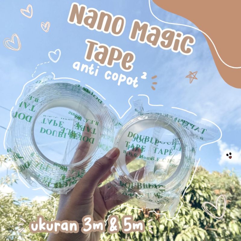 

[Halopolaroid] Nano Magic Tape Perekat Kuat 3M 1M
