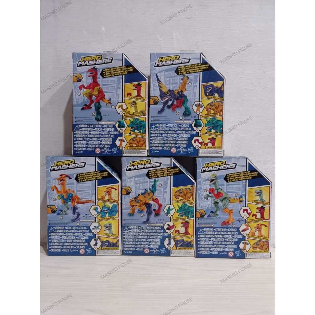 Hasbro Jurassic World Hero Mashers Parasaurolophus raptor