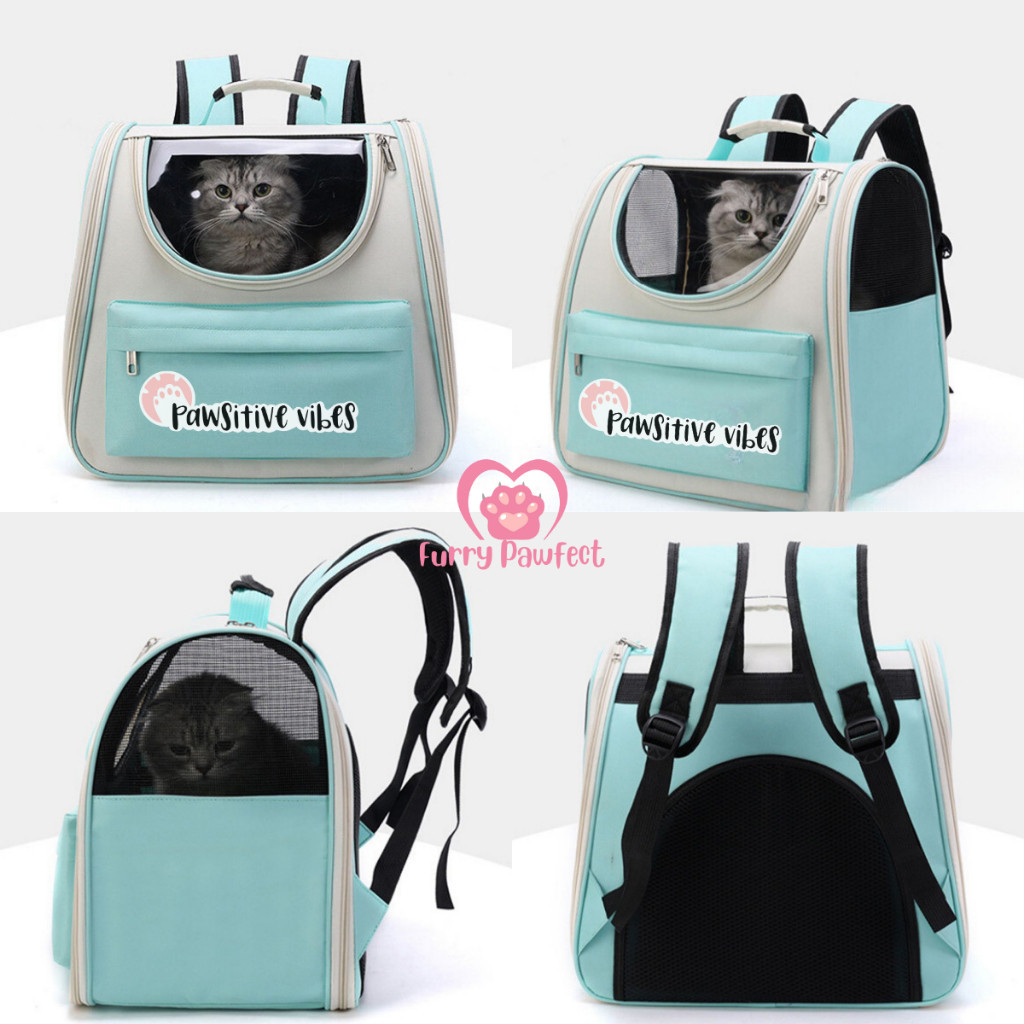 Pet Travel - Tas Ransel Kucing Anjing - Tas Travel Hewan Peliharaan - Tas Kucing Jumbo - Tas Hewan