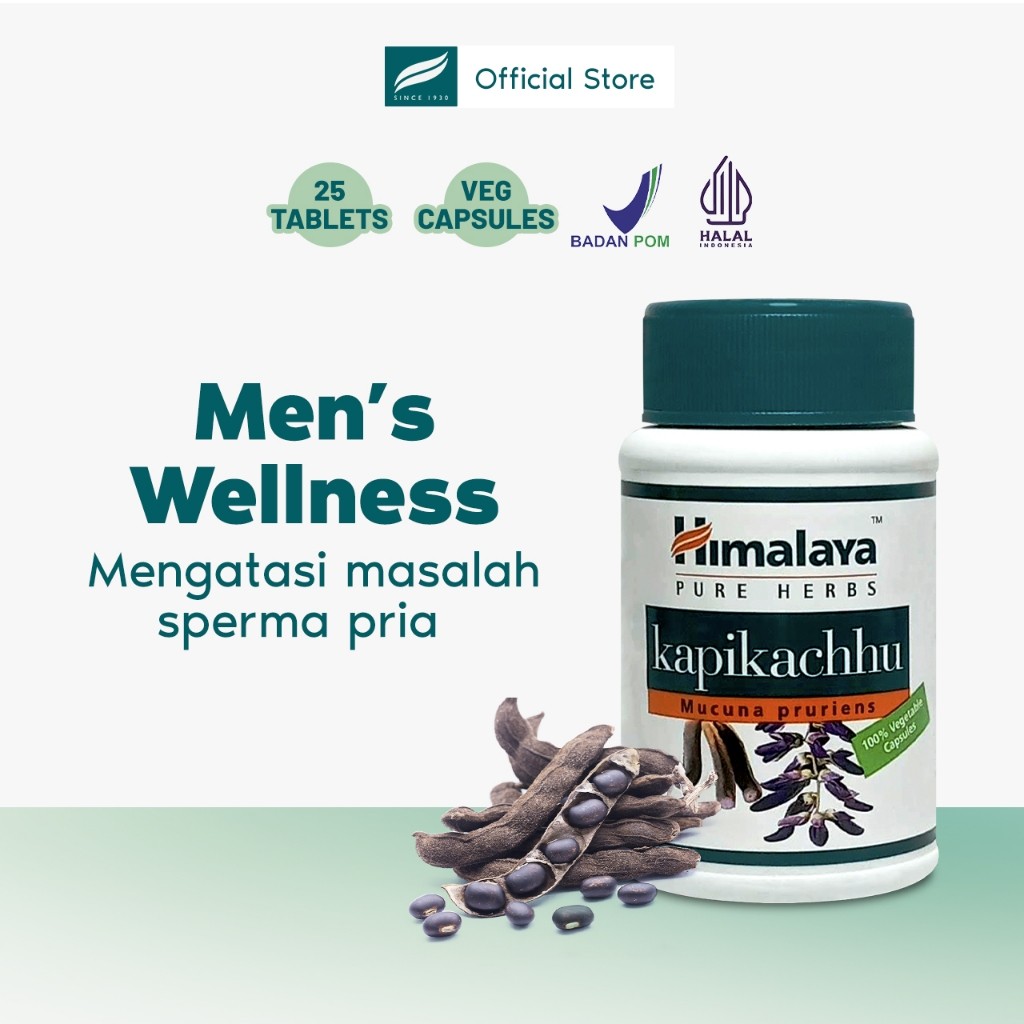 Himalaya Kapikachhu Capsules 60's - Suplement Herbal