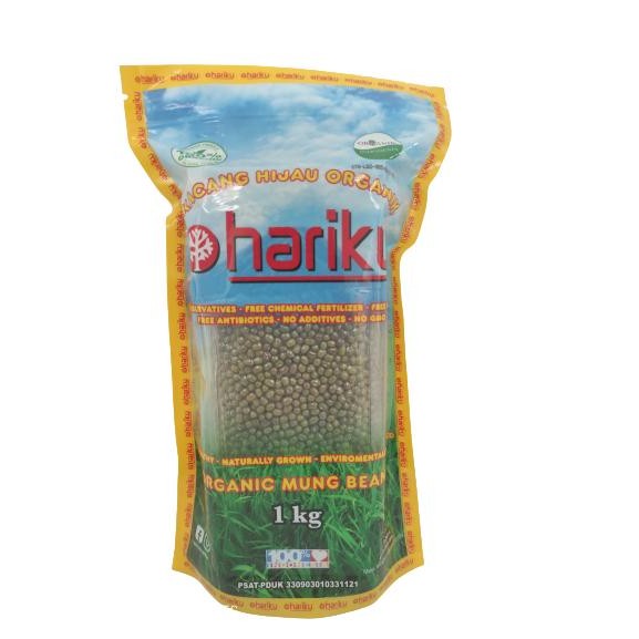 

Kacang Hijau Organik HARIKU 1 Kg dengan Ziplock