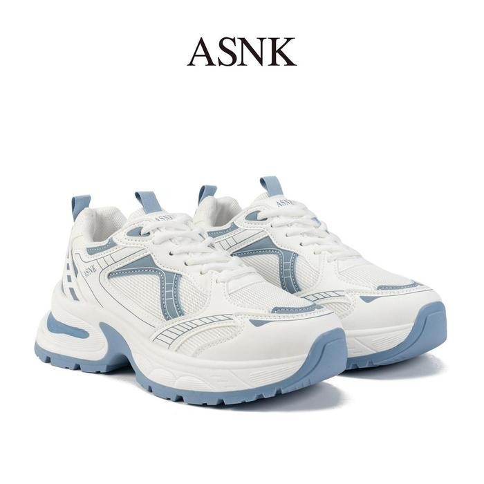Asnk.Seven_Day Sepatu Sneakers Wanita Sepatu Platform Tebal Va-569