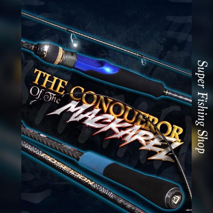 Joran Daido Poseidon Mackarel 185cm Jigging Rod Ring Fuji