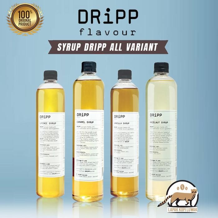 

Terlaris- Syrup Dripp Caramel Hazelnut Vanilla Pandan Palm Sugar - Sirup