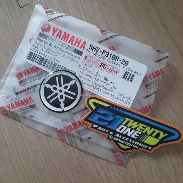 Handal- emblem tameng logo yamaha mio lama sporty smile original thailand