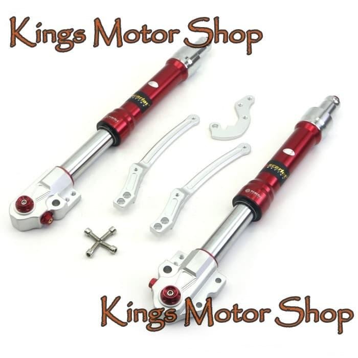 UPSIDE DOWN USD SHOCK DEPAN CNC HONDA ADV 150 ADV150 BERKUALITAS