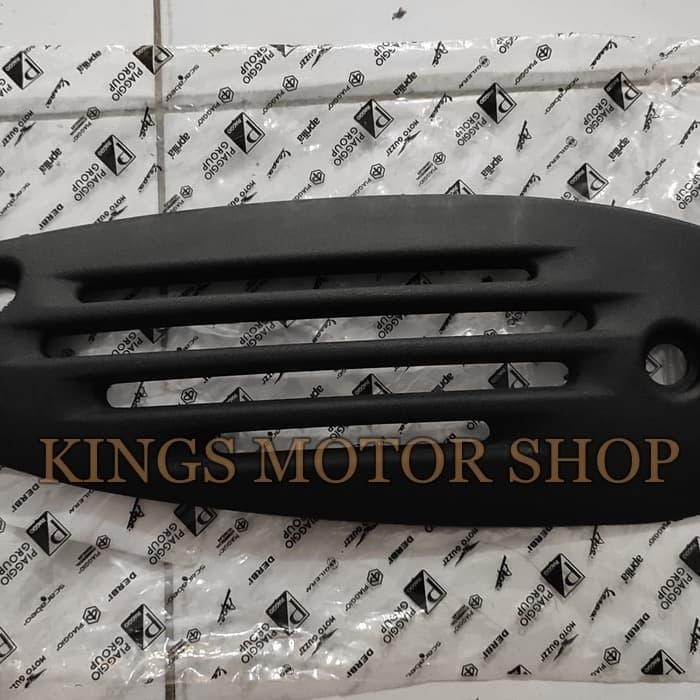 COVER TUTUP KNALPOT VESPA ZIP 100 ORIGINAL PART VESPA TERLARIS