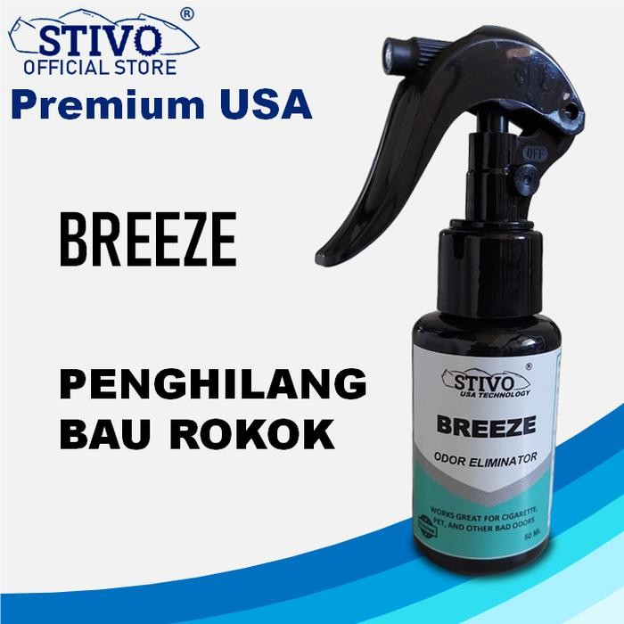 Stok Baru BREEZE - Penghilang Bau Rokok Parfum Mobil Premium STIVO