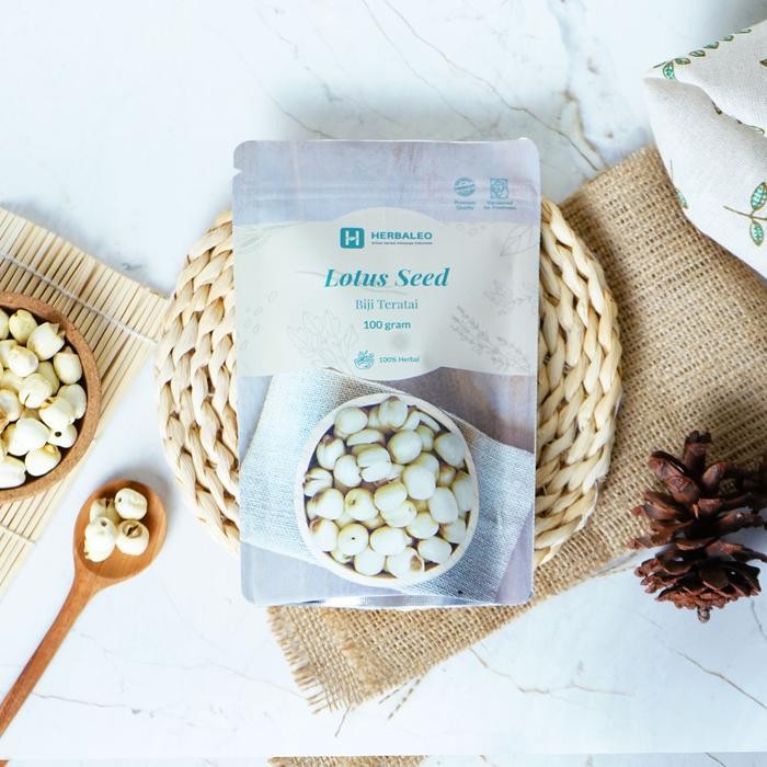 

Terlaris- Herbaleo Lotus Seeds 100 Gram ( Biji Teratai )