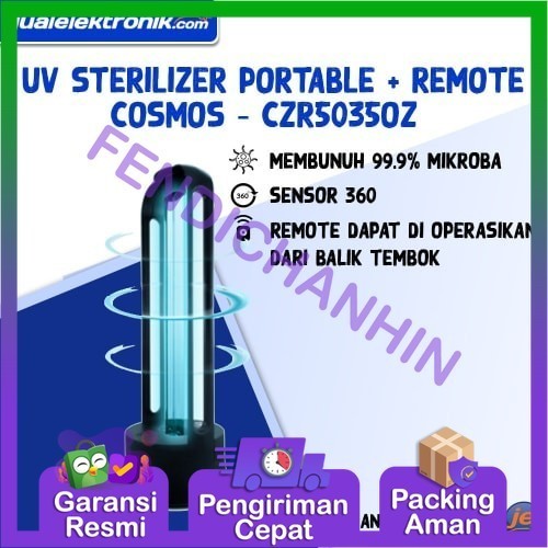 COSMOS - CZR-5035 OZ MG - STERILISASI UVC + REMOTE NEW GRATIS ONGKIR
