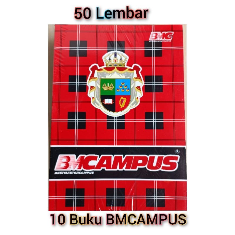 

Buku Tulis BMC Campus Isi 50 Lembar 10 buku Panjang Besar