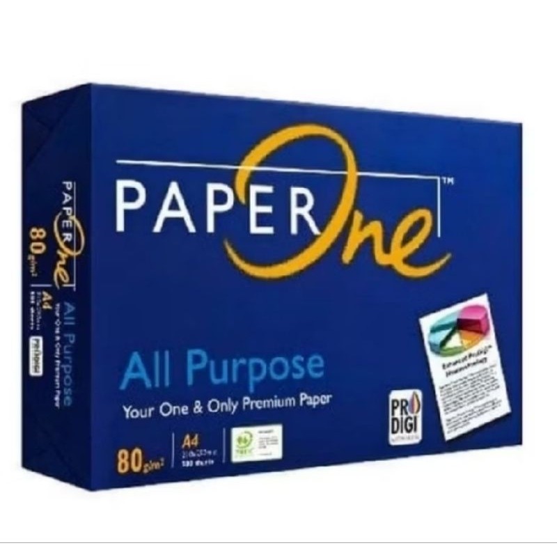 

kertas HVS PAPER ONE A4 80 gram Print & Copy Original