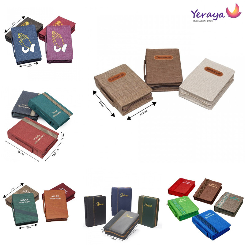

Sampul Alkitab + Sampul Kidung Jemaat Besar - Cover Tas Buku Alkitab Sampul Kitab Suci