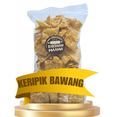 

Cemilan Keripik Bawang 500gr Gurih dan Renyah Ip