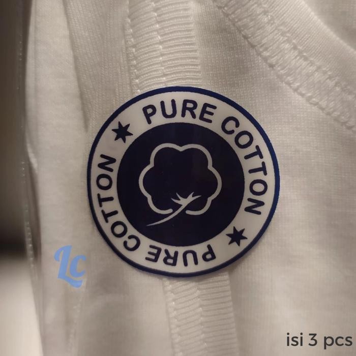 Kaos Dalam Byford Cotton Putih Original