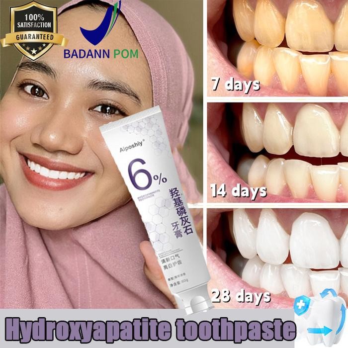 Pasta gigi pemutih gigi Hydroxyapatite toothpaste pasta gigi probiotik pemutih gigi dan penghilang